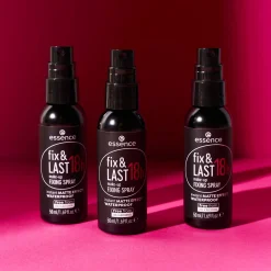 essence fix and LAST 18h make-up SPRAY VISO FISSANTE Cheap