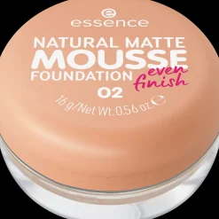 essence FONDOTINTA NATURAL MATTE MOUSSE 02 - Hot