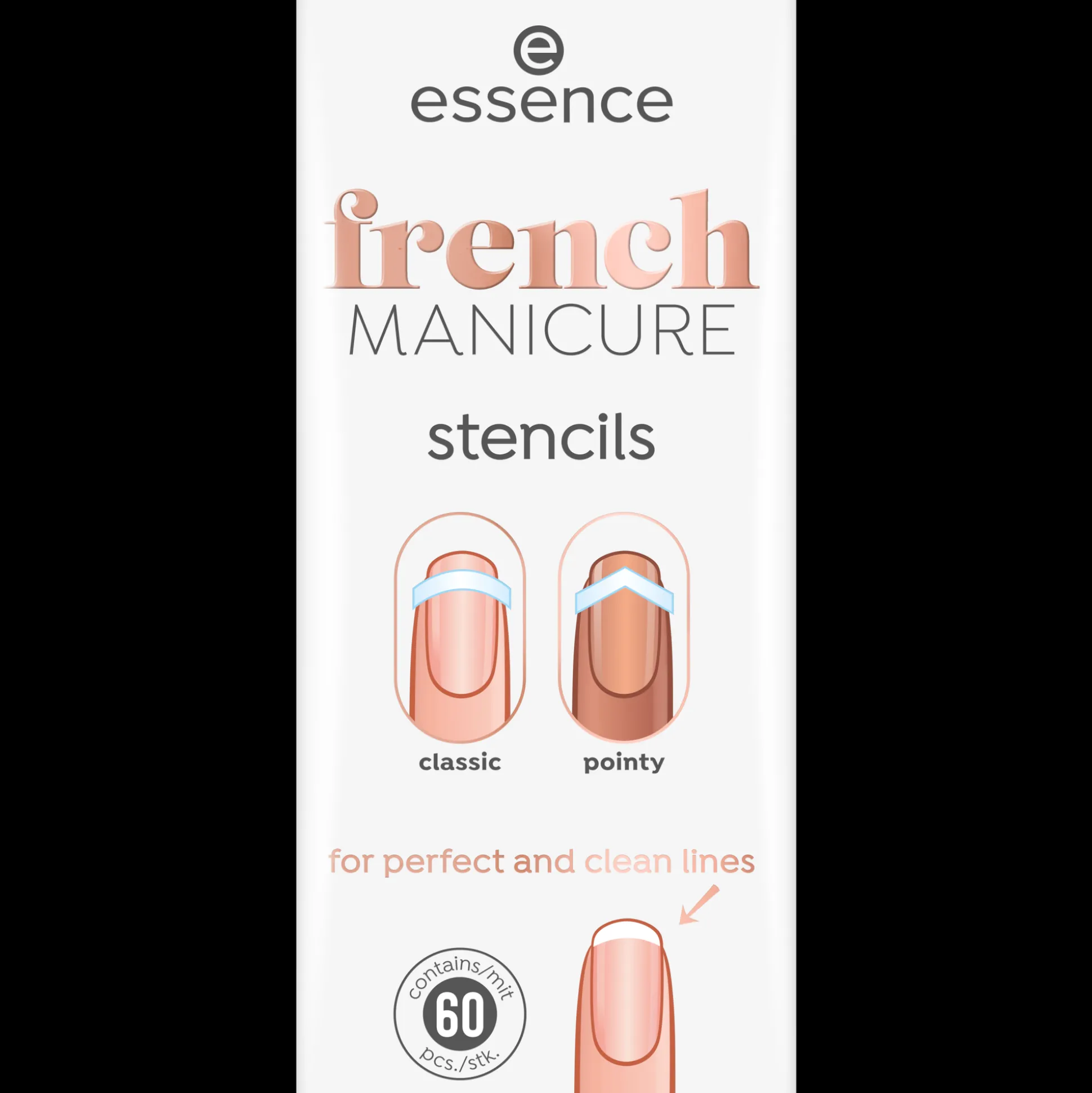 essence french MANICURE stencil Best Sale