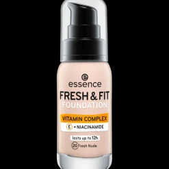 essence FRESH & FIT FONDOTINTA VISO 20 - fresh nude Hot