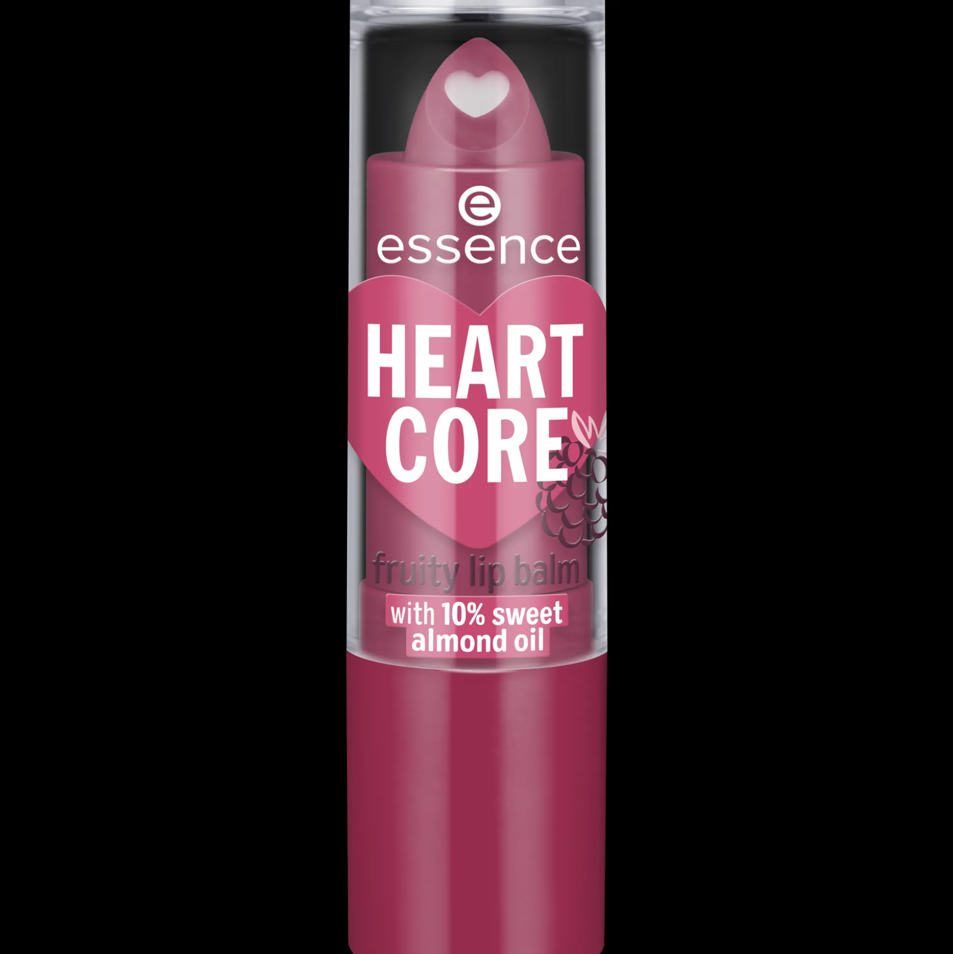 essence HEART CORE balsamo labbra fruttato 05 - Bold Blackberry Flash Sale