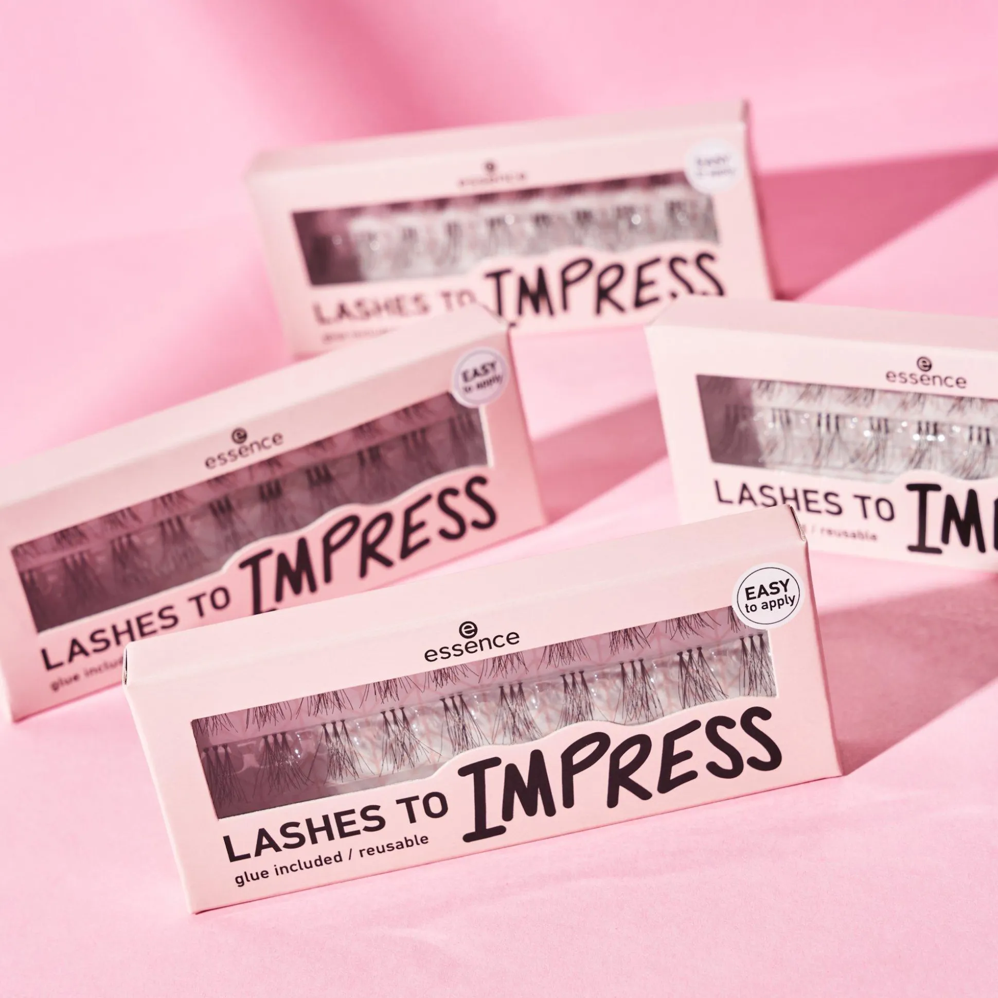 essence LASHES TO IMPRESS ciglia finte 07 - bundled single lashes Outlet