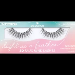 essence LIGHT AS A FEATHER Ciglia finte effetto visone 3D 02 - All about light New