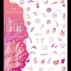 essence live LIFE in CORAL adesivi per unghie Cheap