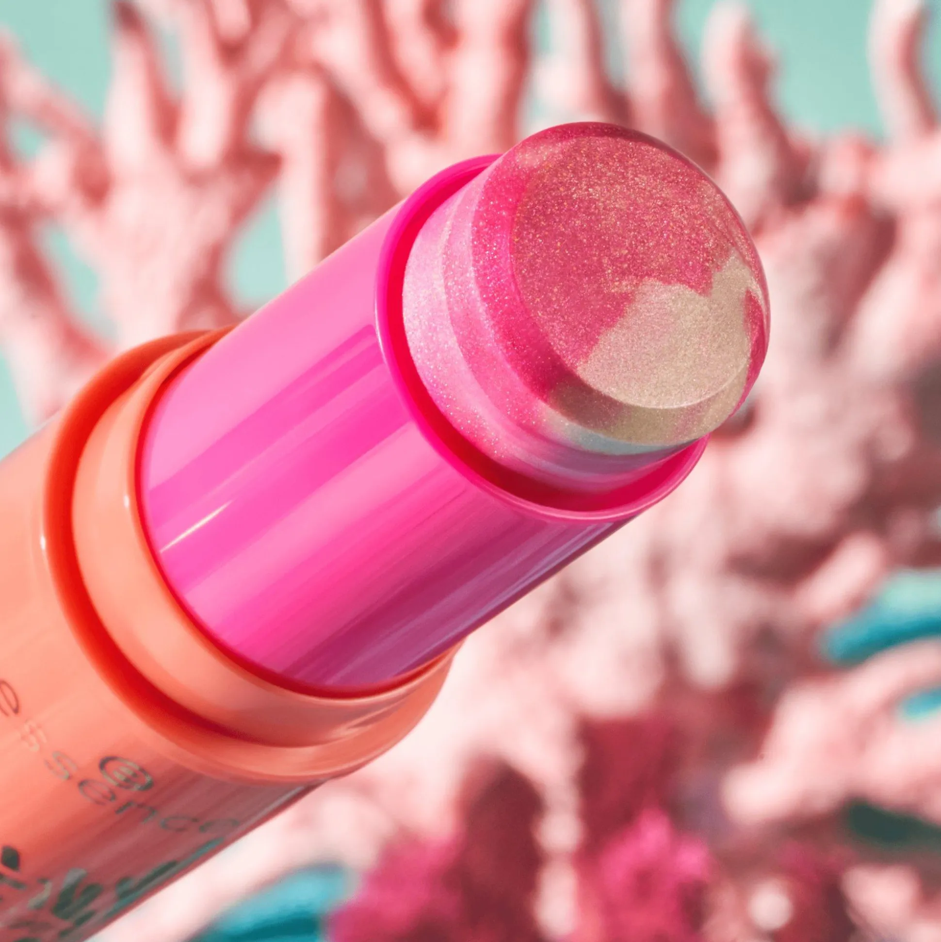 essence live LIFE in CORAL blushlighter in stick Outlet