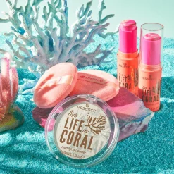 essence live LIFE in CORAL duo di piumini da cipria Sale