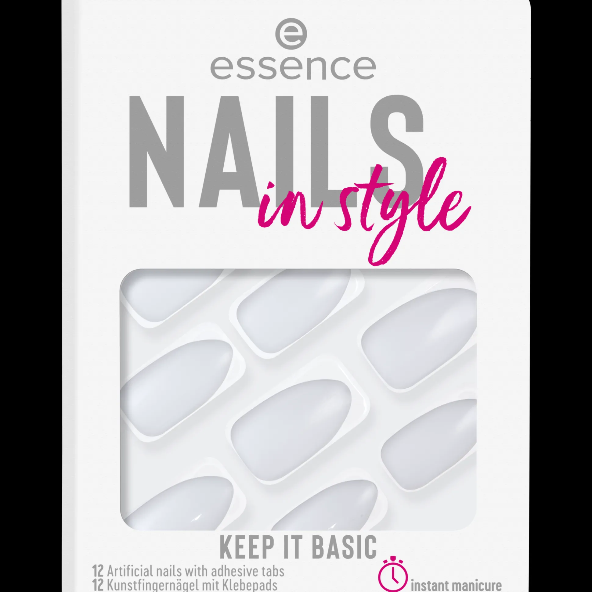 essence nails in style 15 - KEEP IT BASIC Cheap