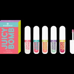 essence Set olio labbra JUICY BOMB Best