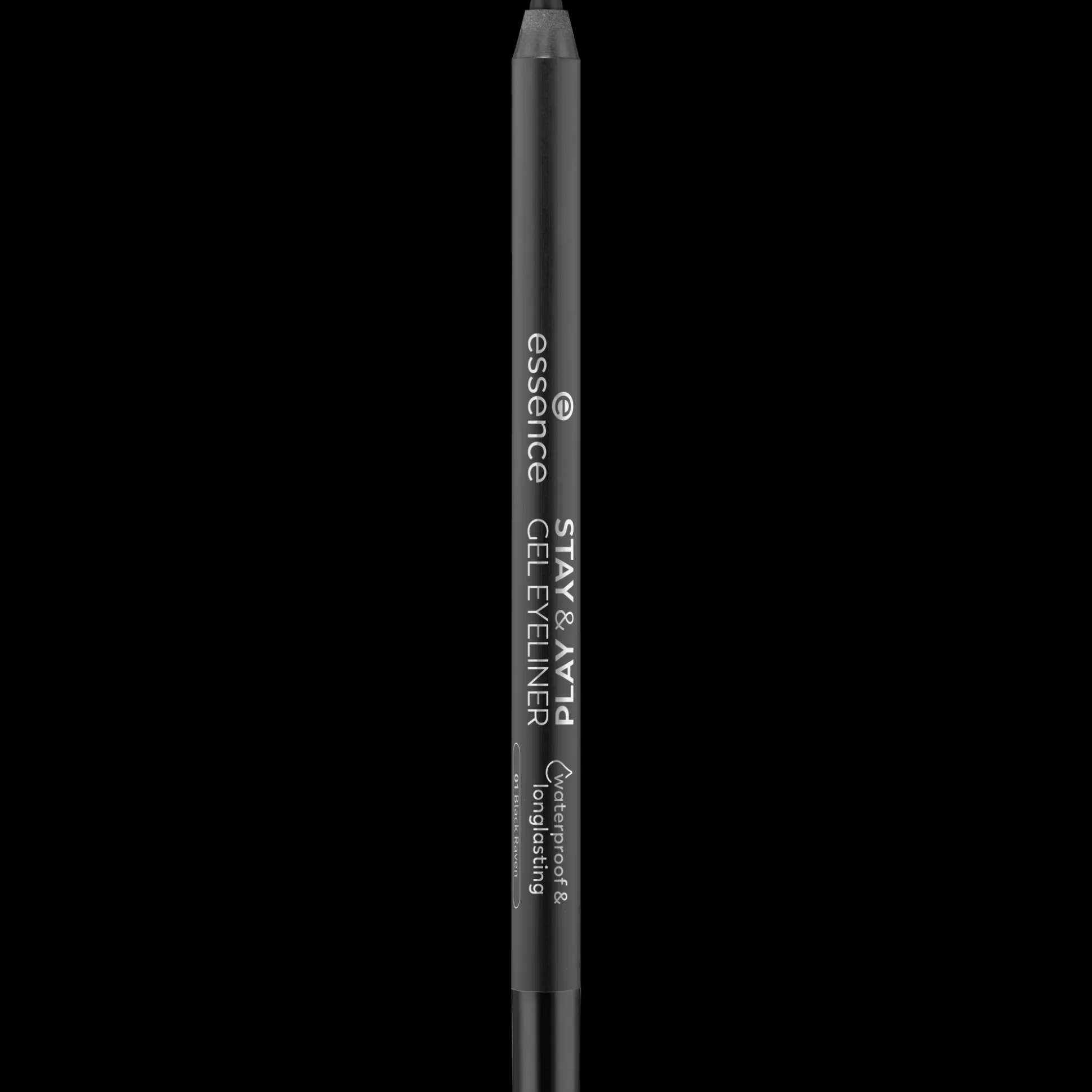 essence STAY & PLAY eyeliner in gel 01 - Black Raven New