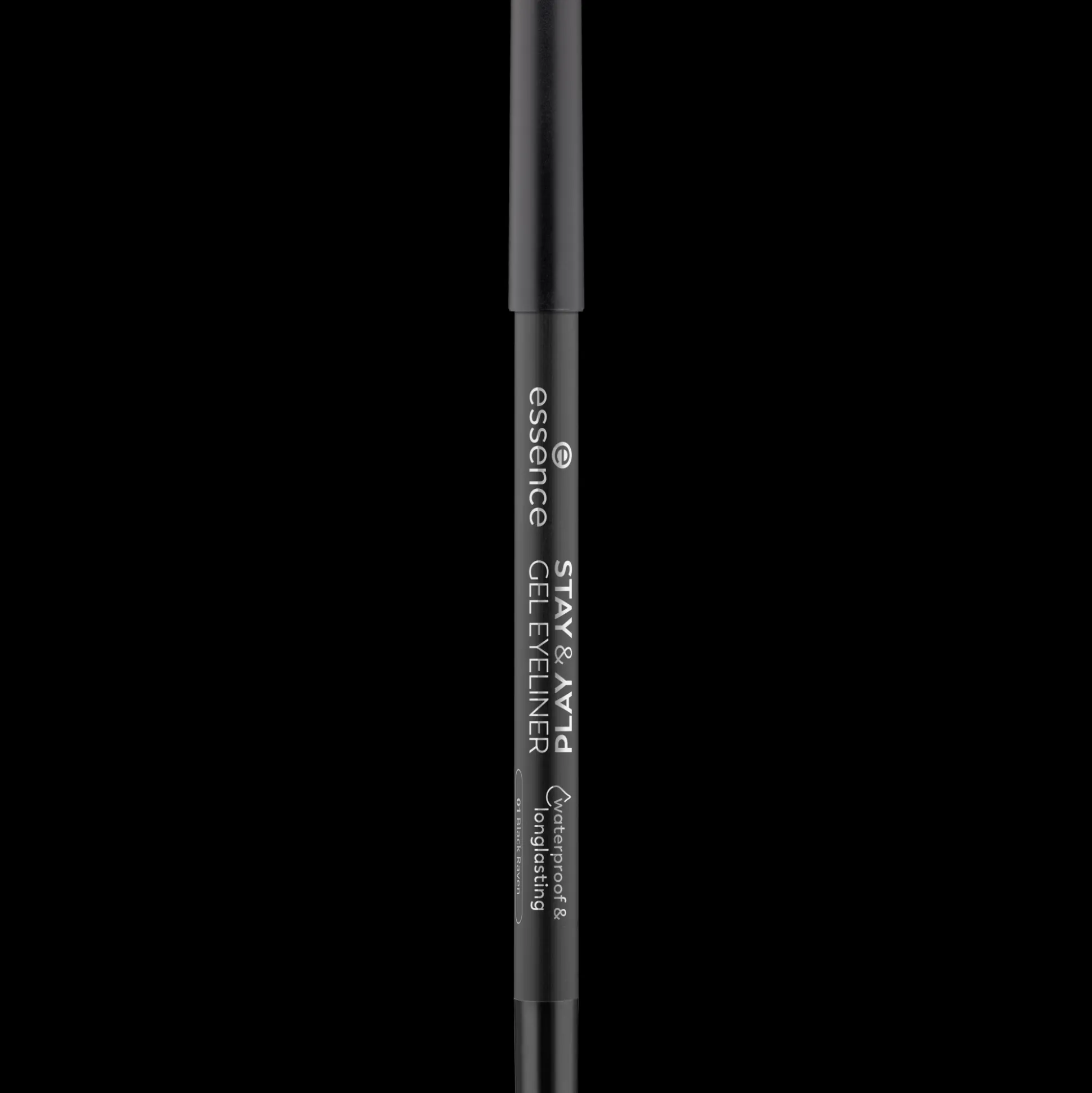 essence STAY & PLAY eyeliner in gel 01 - Black Raven New