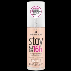 essence stay ALL DAY 16h long-lasting fondotinta viso 02 - Soft Ivory Sale