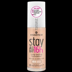 essence stay ALL DAY 16h long-lasting fondotinta viso 03 - Soft Honey Outlet