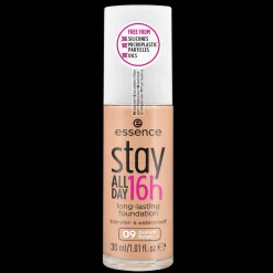 essence stay ALL DAY 16h long-lasting fondotinta viso 09 - Golden Beige Cheap