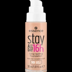 essence stay ALL DAY 16h long-lasting fondotinta viso 10 - Soft Beige Sale